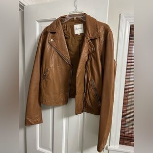 Madewell leather jacket XXL